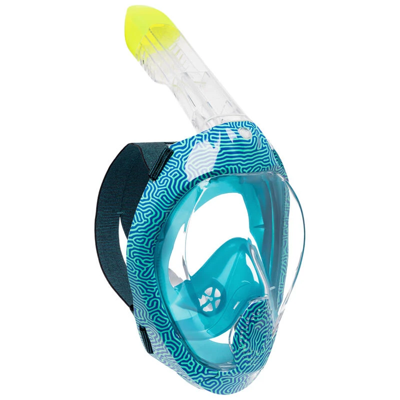Kit De Snorkeling Masque Easybreath 540FT Freetalk Palmes Bleu Adulte Corail 2 Kit De Snorkeling Masque Easybreath 540FT Freetalk Palmes Bleu Adulte Corail – Image 2