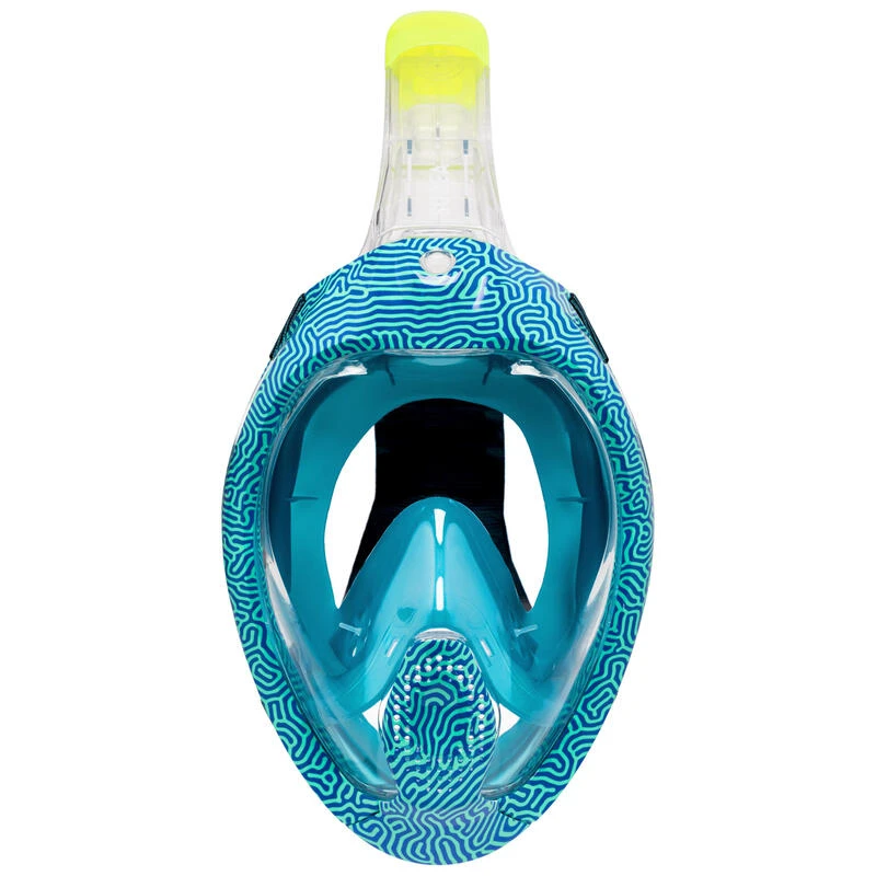 Kit De Snorkeling Masque Easybreath 540FT Freetalk Palmes Bleu Adulte Corail 3 Kit De Snorkeling Masque Easybreath 540FT Freetalk Palmes Bleu Adulte Corail – Image 3