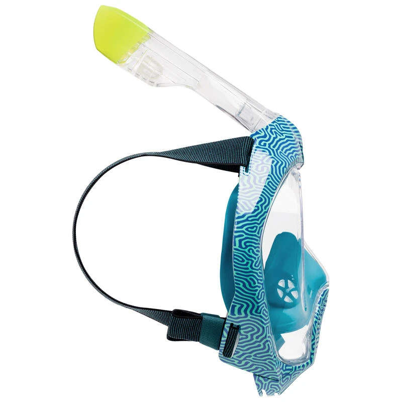 Kit De Snorkeling Masque Easybreath 540FT Freetalk Palmes Bleu Adulte Corail 4 Kit De Snorkeling Masque Easybreath 540FT Freetalk Palmes Bleu Adulte Corail – Image 4
