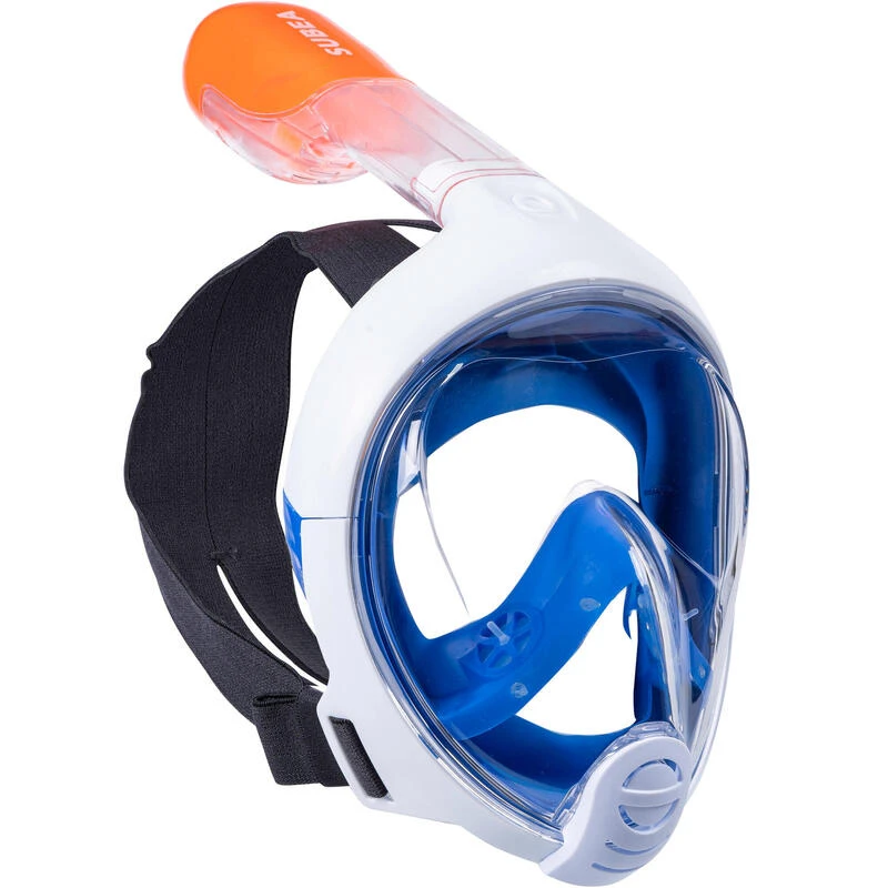 Kit De Snorkeling Masque Easybreath Palmes Bleu Junior / Enfant 3 Kit De Snorkeling Masque Easybreath Palmes Bleu Junior / Enfant – Image 3