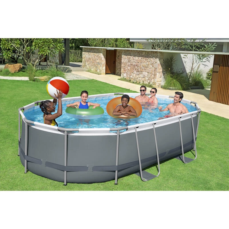 Bestway Kit Piscine Hors Sol 4,88 x 3,05 x 1,07 m 2 Bestway Kit Piscine Hors Sol 4,88 x 3,05 x 1,07 m – Image 2