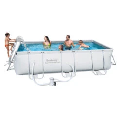 Bestway Kit Piscine Rectangulaire 404x201 H100cm
