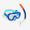 Kit Plongée Masque Et Tuba Snorkeling 100 Adulte Bleu