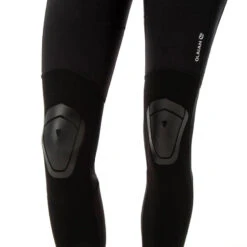 LEGGING ANTI UV SURF 900 FEMME NOIR Avec Découpes En NÉOPRÈNE -Équipement De Natation Boutique legging anti uv surf 900 femme noir avec decoupes en neoprene 4