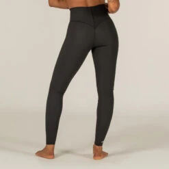 LEGGING DE SURF ANTI UV RACHEL NOIR SECONDE PEAU ET TAILLE HAUTE GAINANTE -Équipement De Natation Boutique legging de surf anti uv rachel noir seconde peau et taille haute gainante 3