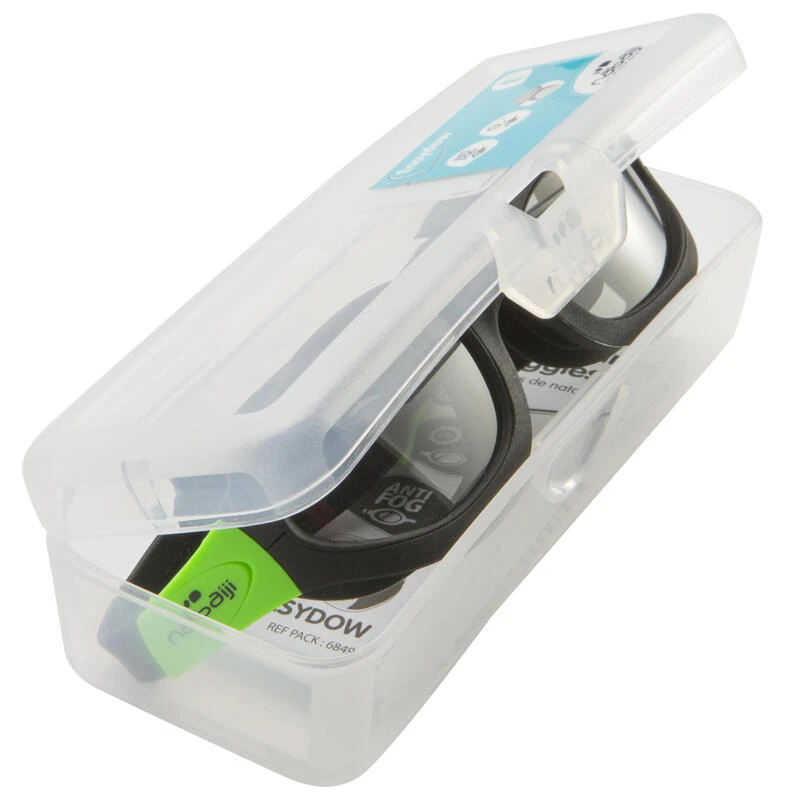 Lunettes De Natation 100 EASYDOW Taille L Noir Vert 7 Lunettes De Natation 100 EASYDOW Taille L Noir Vert – Image 7