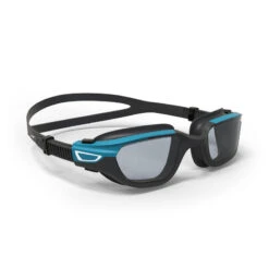 Lunettes De Natation SPIRIT - Verres Polarisés - Grande Taille - Noir Bleu