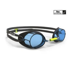Lunettes De Natation SUEDOISES - Verres Teintés - Taille Unique - Noir Bleu