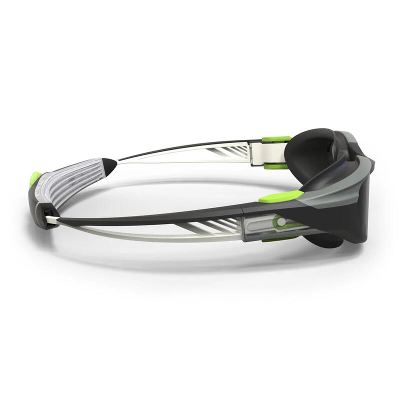 Lunettes De Natation TURN - Verres Fumés - Taille Unique - Noir Gris Jaune 2 Lunettes De Natation TURN - Verres Fumés - Taille Unique - Noir Gris Jaune – Image 2