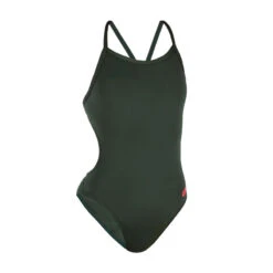 Maillot De Bain 1 Pièce ARENA SOLID Kaki Foncé 7 Maillot De Bain 1 Pièce ARENA SOLID Kaki Foncé -Équipement De Natation Boutique maillot de bain 1 piece arena solid kaki fonce 3