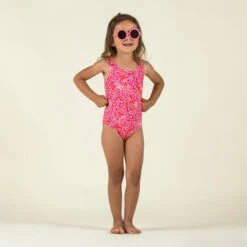 Maillot De Bain 1 Pièce Bébé Fille Rose