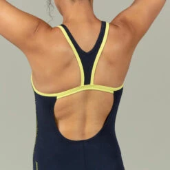 Maillot De Bain 1 Pièce Natation Femme SPEEDO FLYBACK DIGI Bleu Foncé -Équipement De Natation Boutique maillot de bain 1 piece natation femme speedo flyback digi bleu fonce 4