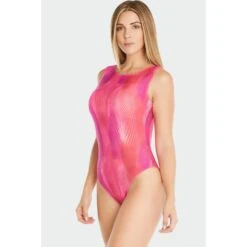 Maillot De Bain Gainant Femme Body 1piéce Ultra Résistant Au Chlore - Boca