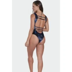 Maillot De Bain Gainant Femme Body 1piéce Ultra Résistant Au Chloro - Space -Équipement De Natation Boutique maillot de bain gainant femme body 1piece ultra resistant au chloro space 1