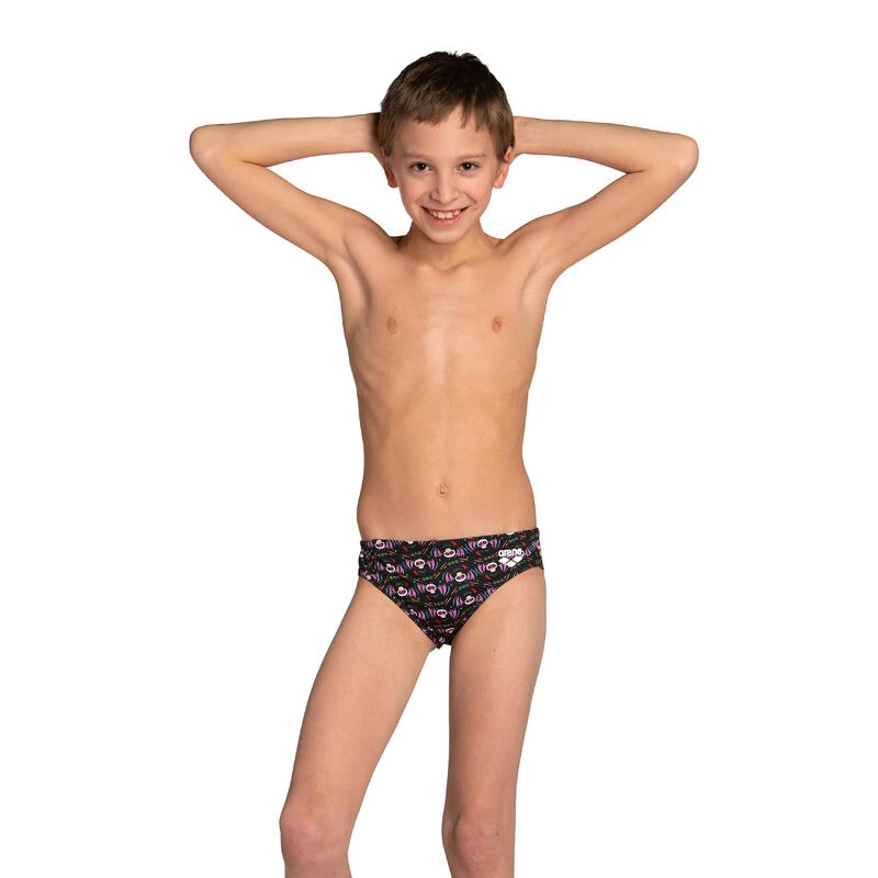 Maillot De Bain Slip Enfant ARENA SKULL Noir 2 Maillot De Bain Slip Enfant ARENA SKULL Noir – Image 2