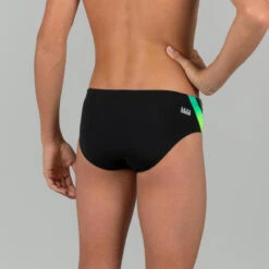 MAILLOT DE BAIN SLIP NATATION GARCON 900 YOKE GRAD VERT -Équipement De Natation Boutique maillot de bain slip natation garcon 900 yoke grad vert 2