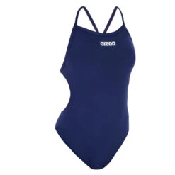MAILLOT DE BAIN UNE PIECE FEMME ARENA SOLID TECH MARINE 7 MAILLOT DE BAIN UNE PIECE FEMME ARENA SOLID TECH MARINE -Équipement De Natation Boutique maillot de bain une piece femme arena solid tech marine 3