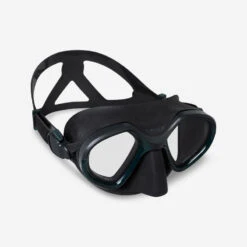 Masque Chasse Sous-marine Petit Volume - 500 Dual Gris Foncé