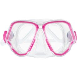 Masque De Plongée Sous Marine SCD 500 Bi-hublot Jupe Cristal Et Rose 11 Masque De Plongée Sous Marine SCD 500 Bi-hublot Jupe Cristal Et Rose -Équipement De Natation Boutique masque de plongee sous marine scd 500 bi hublot jupe cristal et rose 2