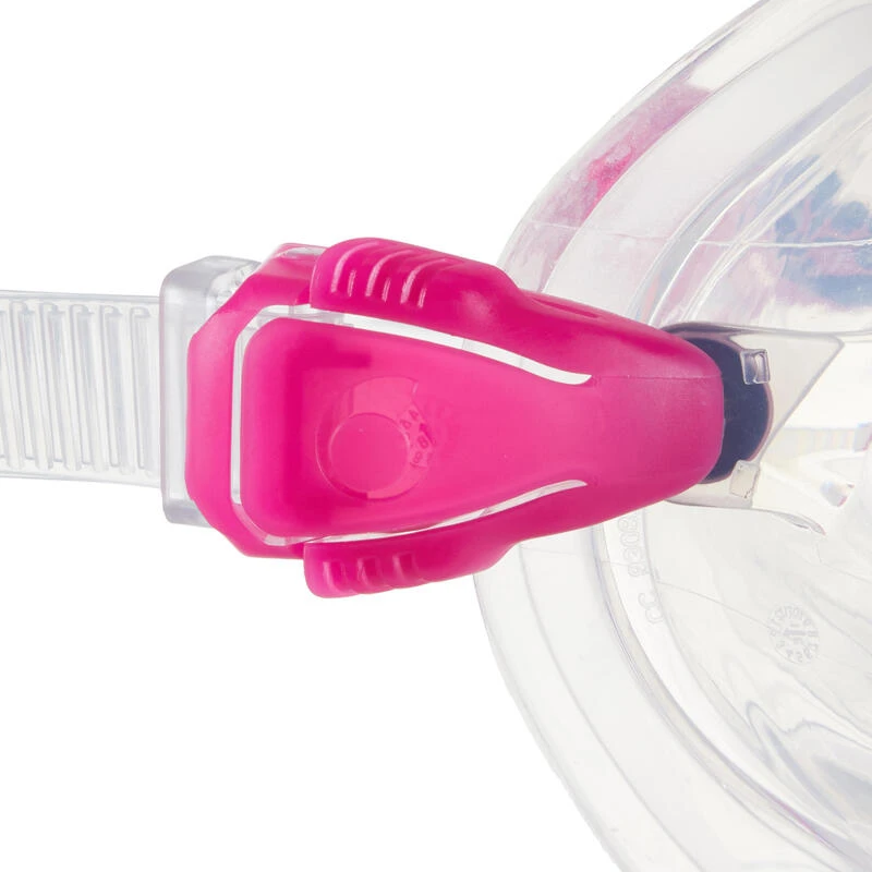 Masque De Plongée Sous Marine SCD 500 Bi-hublot Jupe Cristal Et Rose 6 Masque De Plongée Sous Marine SCD 500 Bi-hublot Jupe Cristal Et Rose – Image 6