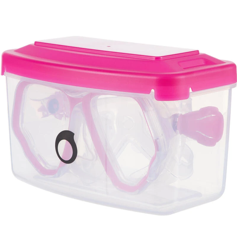 Masque De Plongée Sous Marine SCD 500 Bi-hublot Jupe Cristal Et Rose 8 Masque De Plongée Sous Marine SCD 500 Bi-hublot Jupe Cristal Et Rose – Image 8