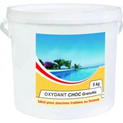 Oxydant Choc Granulés 5kg Spécial Brome