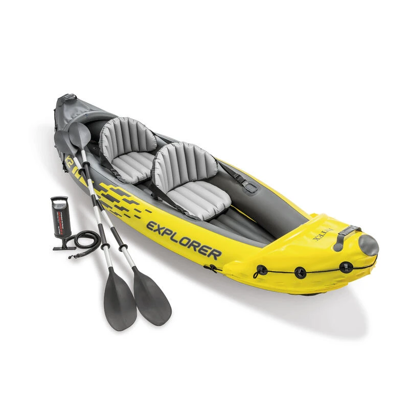 Intex PACK CANOE KAYAK GONFLABLE 2 PLACES EXPLOREUR 1 Intex PACK CANOE KAYAK GONFLABLE 2 PLACES EXPLOREUR