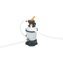 Pack De Piscine - Bestway Power Steel 488x305x107 Cm - Avec Pompe Filtre à Sable -Équipement De Natation Boutique pack de piscine bestway power steel 488x305x107 cm avec pompe filtre a sable 2