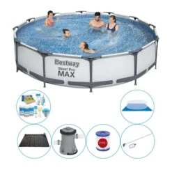 Pack De Piscine - Bestway Steel Pro MAX 366x76 Cm