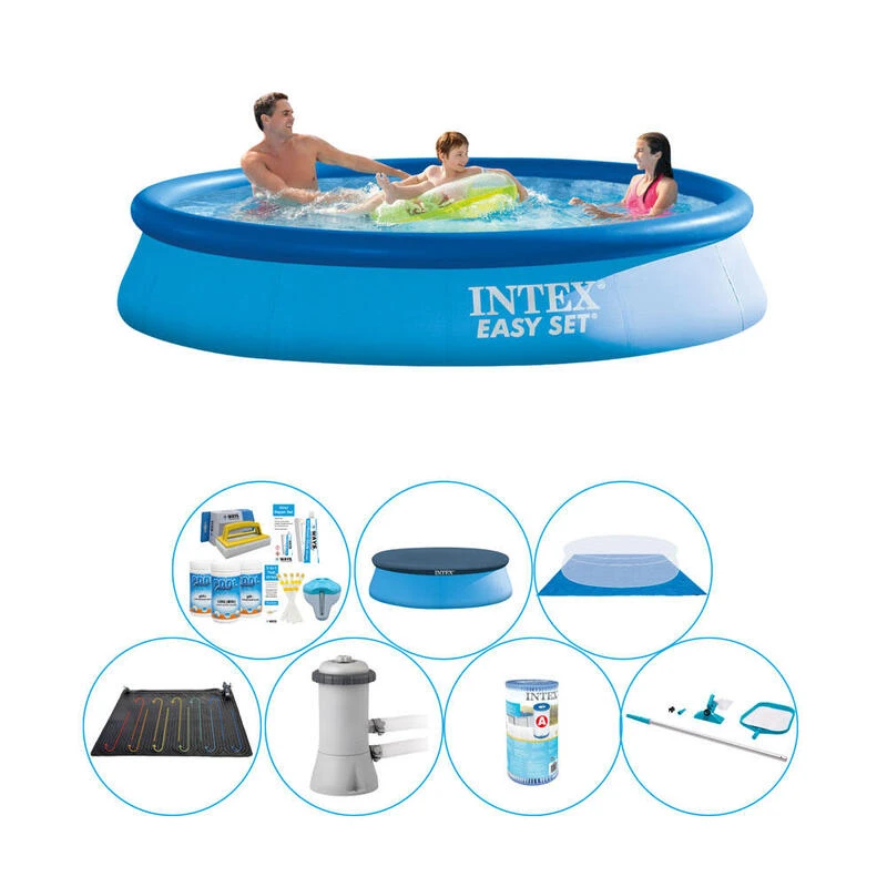 Pack De Piscine - Intex Easy Set Ronde 366x76 Cm 1 Pack De Piscine - Intex Easy Set Ronde 366x76 Cm