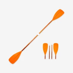 Pagaie De Kayak/packraft Symétrique Démontable Réglable 4 Parties 205-2015cm