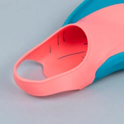 Palmes De Natation Tonifins 500 Bleu Corail -Équipement De Natation Boutique palmes de natation tonifins 500 bleu corail 3