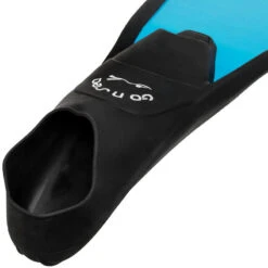 Palmes GO N SEA - BLUE DARCK Avec Voilure En Fibre De Verre Bleue -Équipement De Natation Boutique palmes go n sea blue darck avec voilure en fibre de verre bleue 3