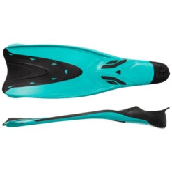 Palmes Plongée - FF 500 Soft Turquoise Fluo -Équipement De Natation Boutique palmes plongee ff 500 soft turquoise fluo 3
