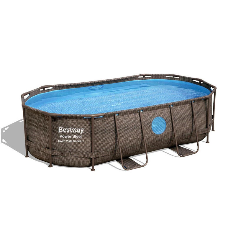 Paquet Confort De La Piscine - Bestway Power Steel Swim Vista 427x250x100 Cm 2 Paquet Confort De La Piscine - Bestway Power Steel Swim Vista 427x250x100 Cm – Image 2