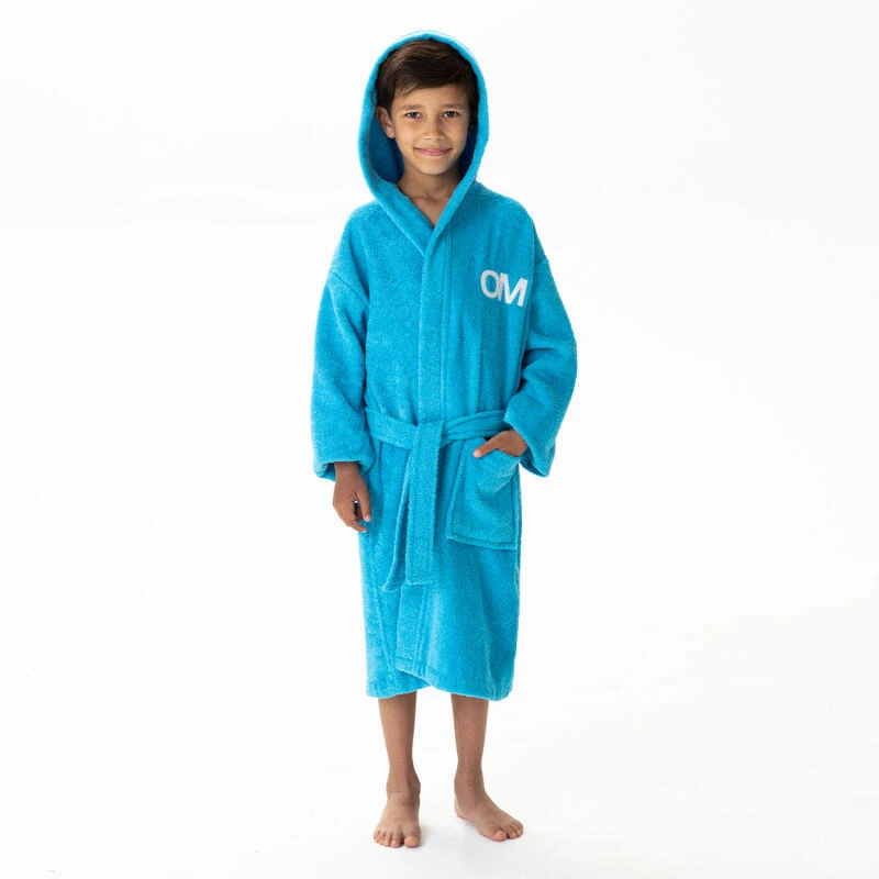 Peignoir De Bain Enfant 100% Coton Football Marseille - 1899 1 Peignoir De Bain Enfant 100% Coton Football Marseille - 1899