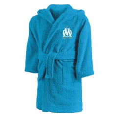 Peignoir De Bain Enfant 100% Coton Football Marseille - 2020 -Équipement De Natation Boutique peignoir de bain enfant 100 coton football marseille 2020 4