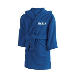 Peignoir De Bain Enfant 100% Coton Football Paris - Magique -Équipement De Natation Boutique peignoir de bain enfant 100 coton football paris magique 4