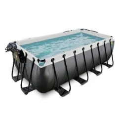 EXIT TOYS Piscine 400x200x122cm Avec Kit D'accessoires 8 EXIT TOYS Piscine 400x200x122cm Avec Kit D'accessoires -Équipement De Natation Boutique piscine 400x200x122cm avec kit daccessoires 2