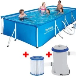 Piscine Bestway SPLASH FRAME POOL400x211x81cm Cartouche -Équipement De Natation Boutique piscine bestway splash frame pool400x211x81cm cartouche 4