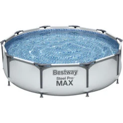Piscine Bestway Steel Pro Max + Pompe à Filtre 305 Cm
