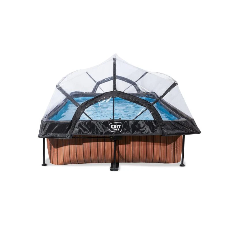 EXIT TOYS Piscine Couverte 300x200x65cm Avec Pompe Filtrante 4 EXIT TOYS Piscine Couverte 300x200x65cm Avec Pompe Filtrante – Image 4