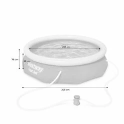 Bestway Piscine Gonflable Autoportante Bleue – Diamant 300 X 76 Cm - Hors Sol 8 Bestway Piscine Gonflable Autoportante Bleue – Diamant 300 X 76 Cm - Hors Sol -Équipement De Natation Boutique piscine gonflable autoportante bleue diamant 300 x 76 cm hors sol 3