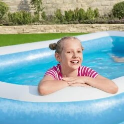 Piscine Gonflable Bestway Family 305 X 183 X 46 Cm -Équipement De Natation Boutique piscine gonflable bestway family 305 x 183 x 46 cm 3