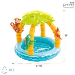 Intex Piscine Gonflable Tropicale -Équipement De Natation Boutique piscine gonflable tropicale 3