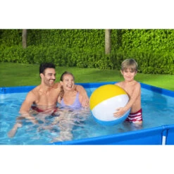 Bestway Piscine Hors Sol Rectangulaire 300 X 201 X 66 Cm -Équipement De Natation Boutique piscine hors sol rectangulaire 300 x 201 x 66 cm 4