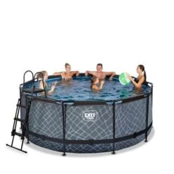 EXIT TOYS Piscine ø360x122cm Avec Pompe Filtrante -Équipement De Natation Boutique piscine o360x122cm avec pompe filtrante 3