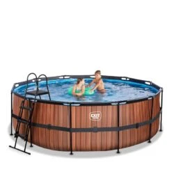 EXIT TOYS Piscine ø427x122cm Avec Pompe Filtrante à Sable -Équipement De Natation Boutique piscine o427x122cm avec pompe filtrante a sable 3