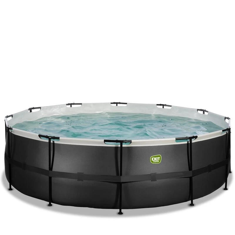 EXIT TOYS Piscine ø488x122cm Avec Pompe Filtrante 2 EXIT TOYS Piscine ø488x122cm Avec Pompe Filtrante – Image 2