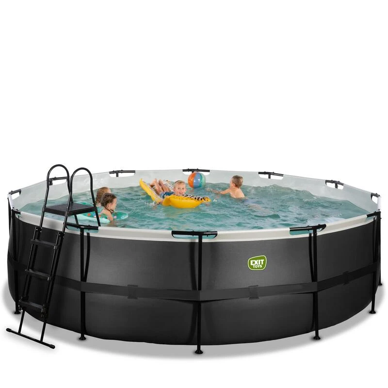 EXIT TOYS Piscine ø488x122cm Avec Pompe Filtrante 4 EXIT TOYS Piscine ø488x122cm Avec Pompe Filtrante – Image 4